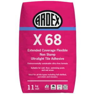 ardex x68 light weight tile adhesives swimingpool glue